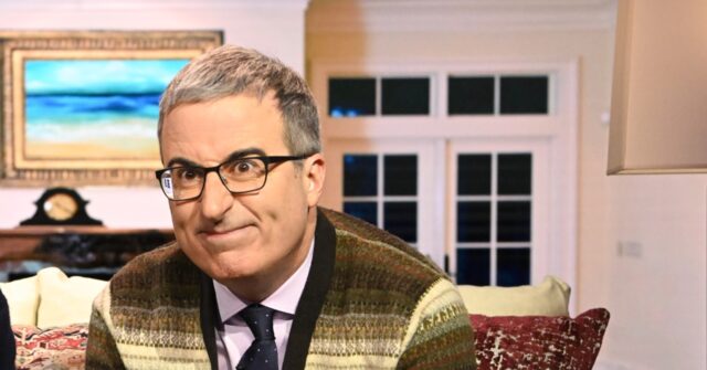 John Oliver Says 'Gaza Is Being Starved by Israel'