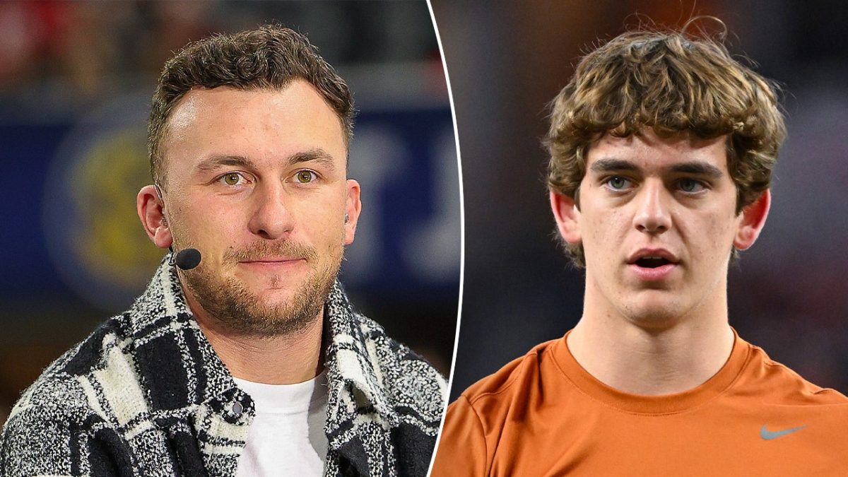 Johnny Manziel shares his support for Arch Manning but wants him to have a tough time against Texas A&M.