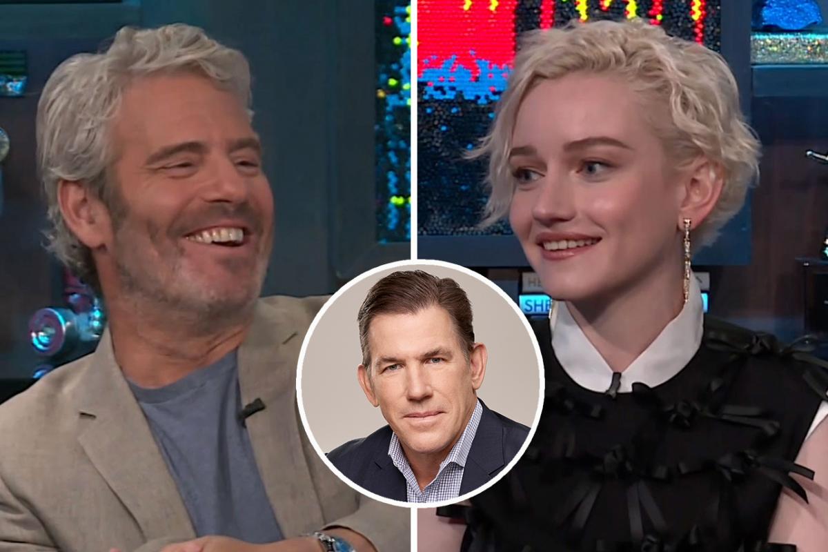 Julia Garner Surprises Andy Cohen by Saying She Wants Thomas Ravenel to Return to 'Southern Charm'