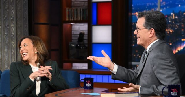Kamala Harris Unable to Identify Democrat Party Leader in 30-Minute Easy Interview with Colbert