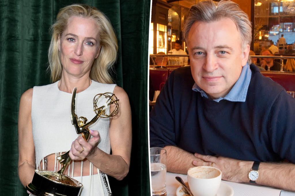 Keith McCally's mysterious Hollywood partner, referred to as 'X' in his memoir, was Gillian Anderson.
