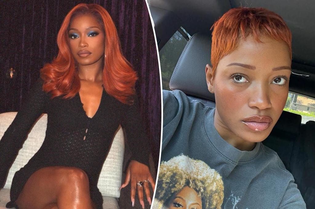 Keke Palmer shows off her pixie haircut just before turning 32