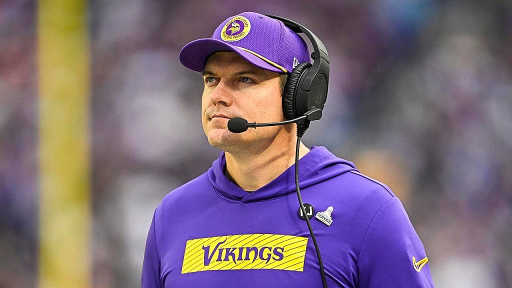 Kevin O'Connell from the Vikings uses profanity during a live mic segment