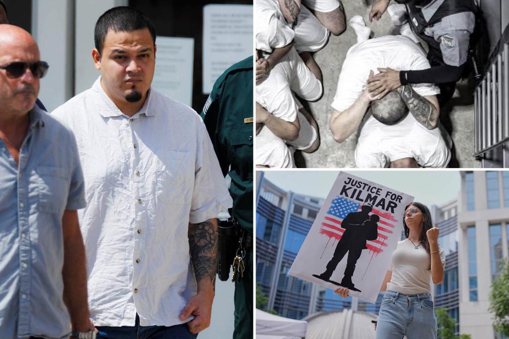 Kilmar Abrego Garcia is set to visit the ICE office in Baltimore on Monday.