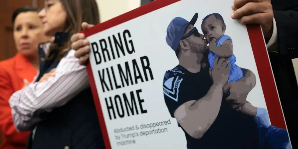 Kilmar Garcia is reunited with his family in Maryland, but then ICE informs him of a potential deportation to Uganda.