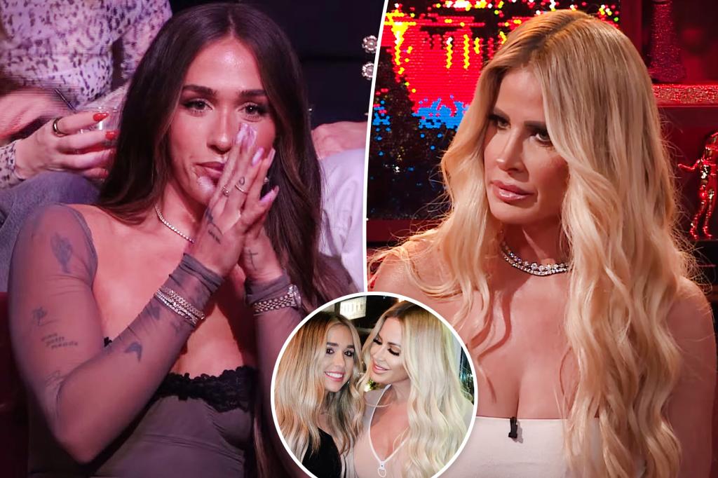 Kim Zolciak admits to using her daughters Ariana and Brielle's money on 'WWHL'