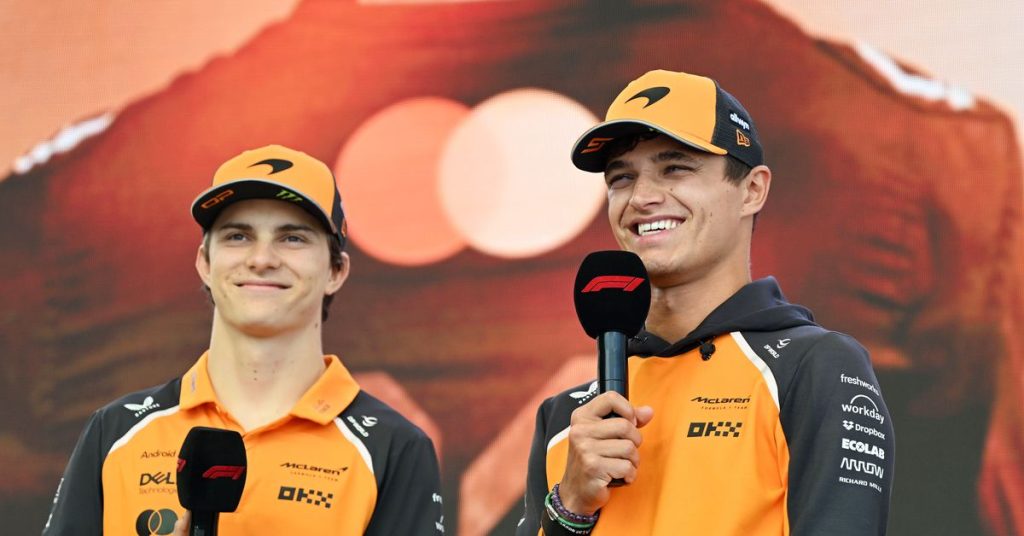 Lando Norris and Oscar Piastri take the top spots in FP1 at the Hungarian Grand Prix