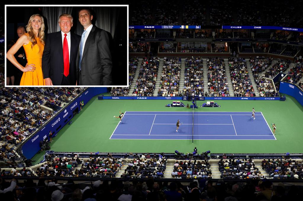 Lara Trump remembers her first encounter with Donald at the US Open