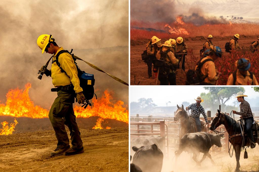 Large California wildfire continues to expand — now the biggest fire in the state this year