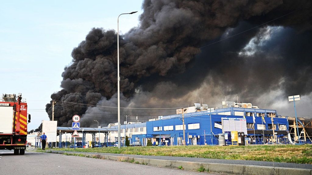 Large Russian strike targets American company close to NATO borders in Ukraine