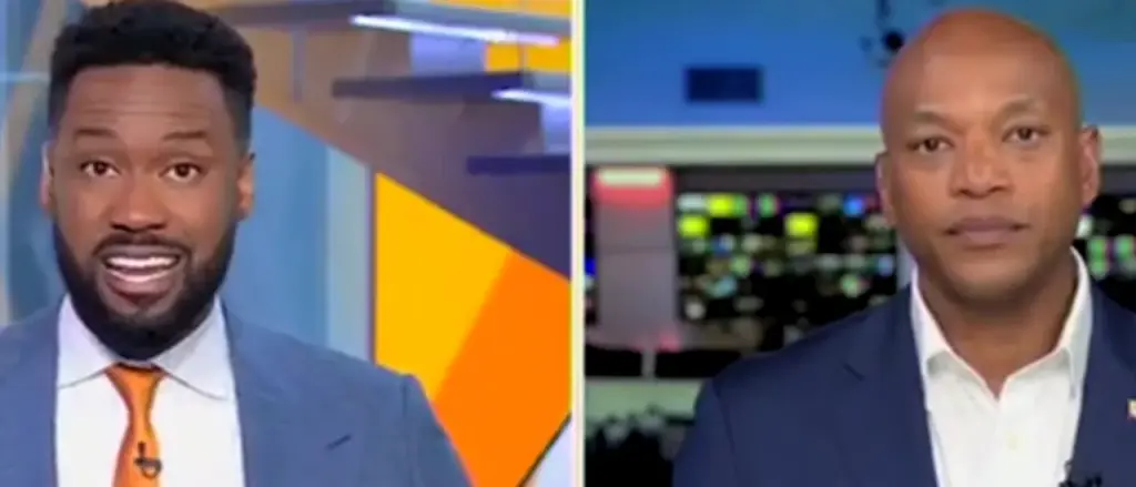 Lawrence Jones from Fox News confronts Maryland Governor Wes Moore regarding his criticism of Trump's approach to crime in Washington, D.C.