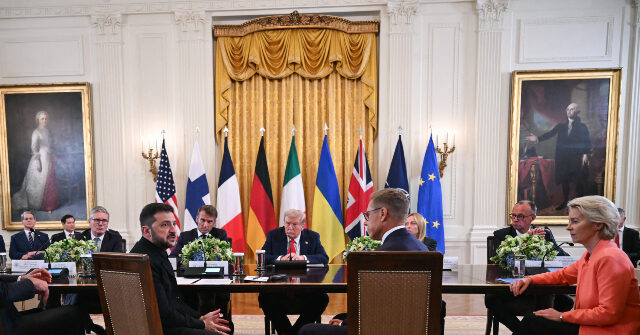 Leader of the Free World Hosts Summit with European Leaders at the White House