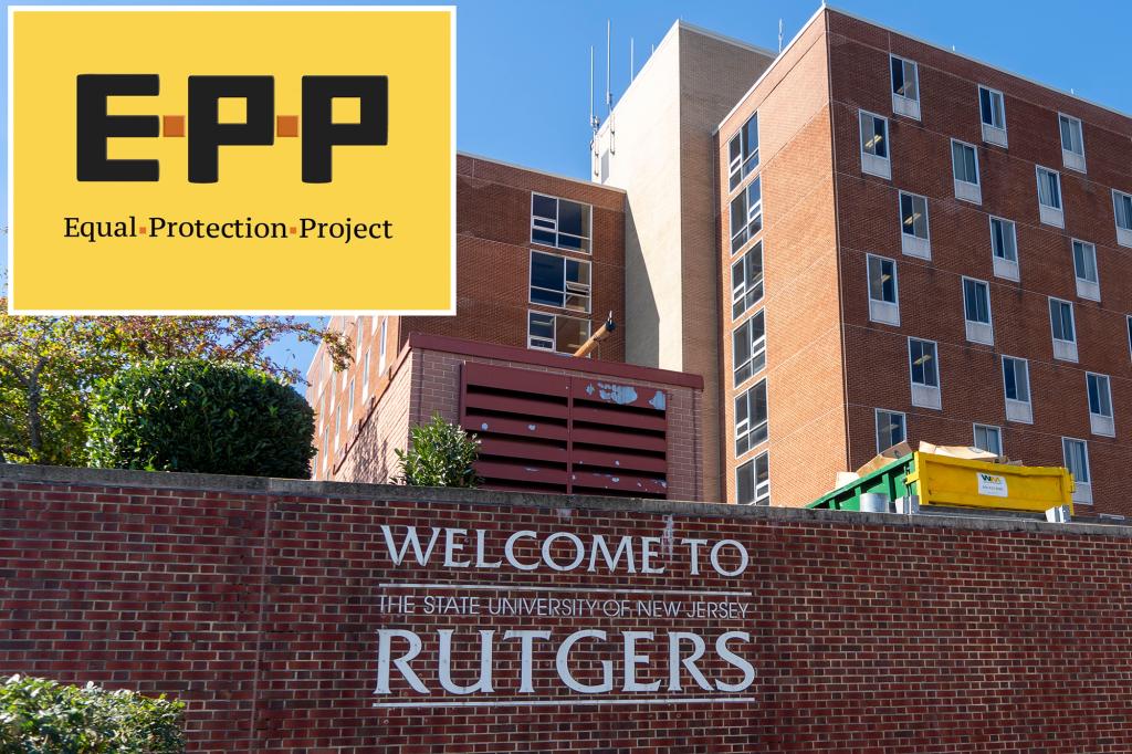 Legal group claims Rutgers University discriminates against white students
