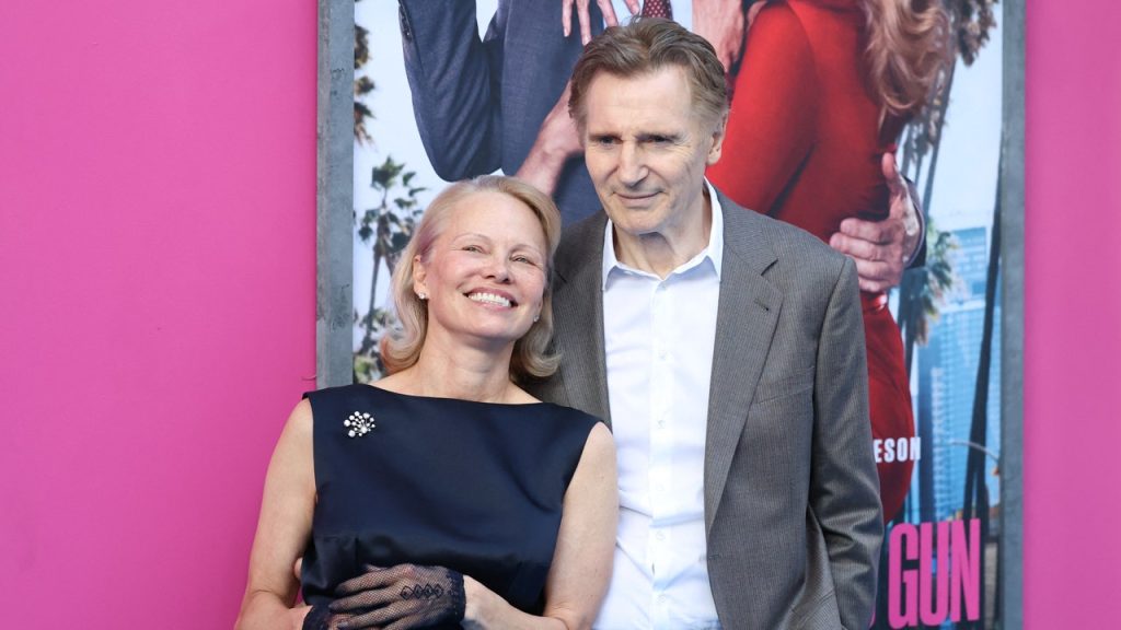 Liam Neeson shares insights about the sex scene in 'Naked Gun' involving Pamela Anderson