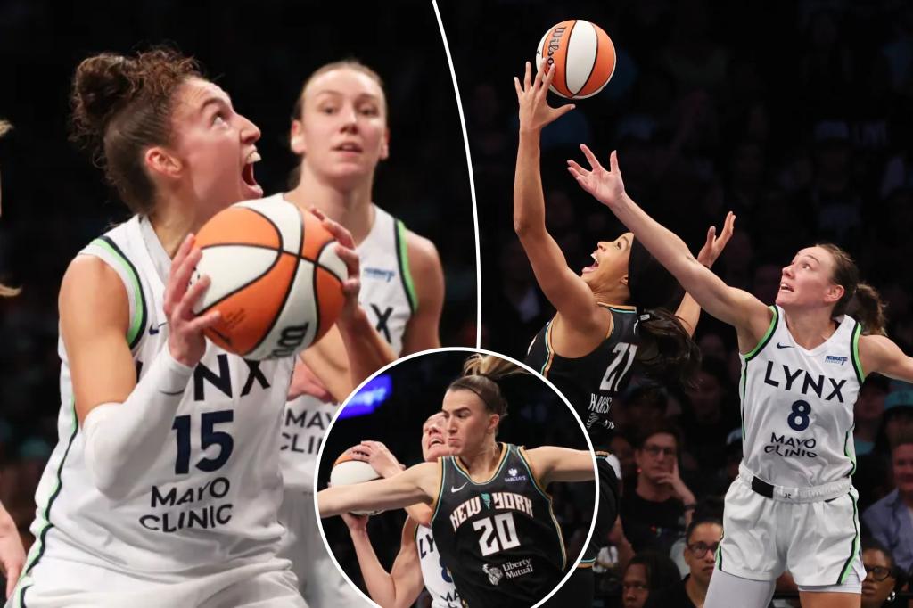 Liberty loses to Lynx, widening the gap in the WNBA standings