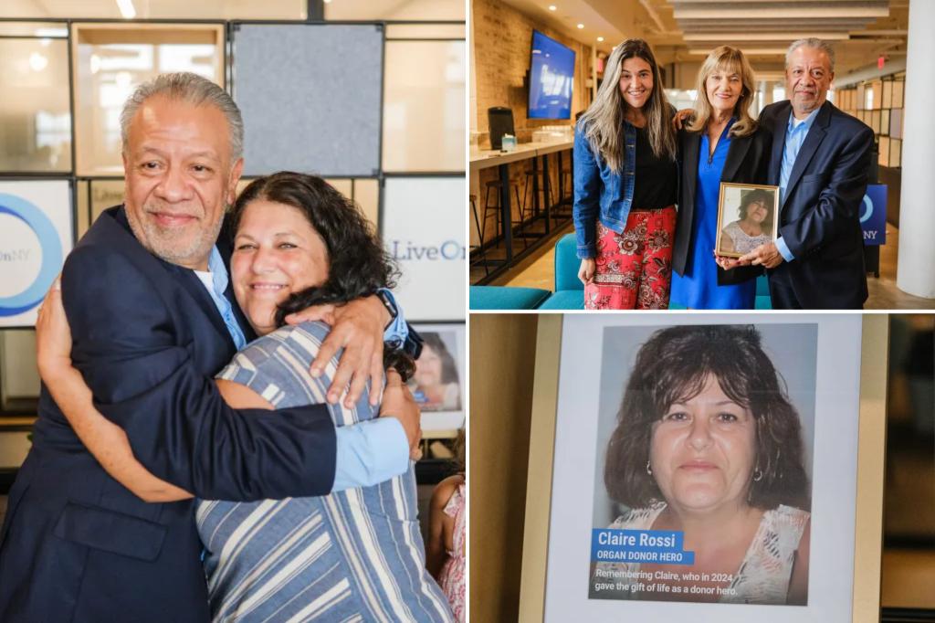 Long Island man encounters the family of the donor who gave him a life-saving liver: 'She was my angel'
