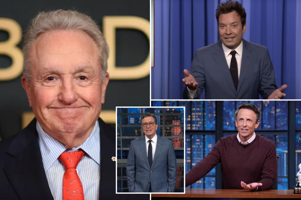 Lorne Michaels assures that Jimmy Fallon and Seth Meyers are protected from cancellation like Colbert's Late Show.