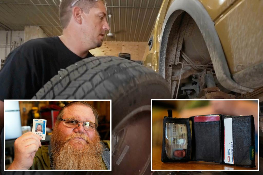 Lost wallet of Michigan autoworker discovered under car hood in Minnesota after more than ten years