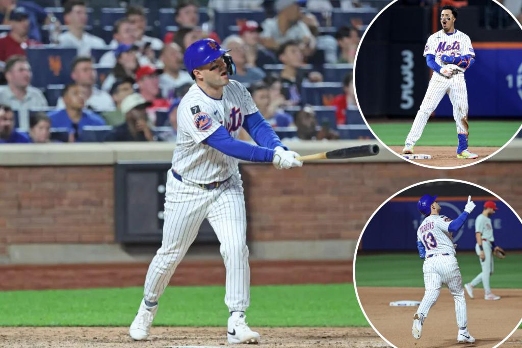Luis Torrens and the Mets' batting deliver an impressive performance against the Phillies