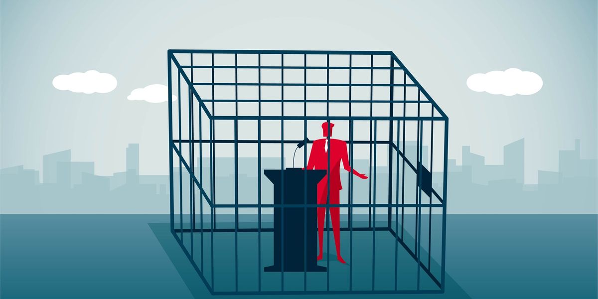 MAGA death message sparks a First Amendment legal battle