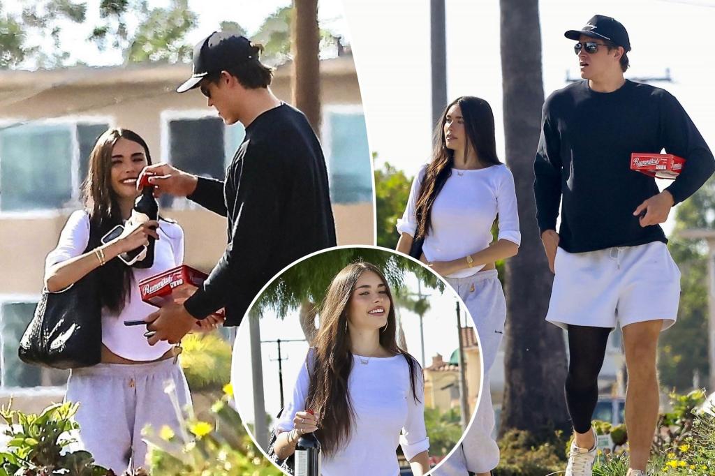 Madison Beer and Justin Herbert seen together again as dating speculation increases