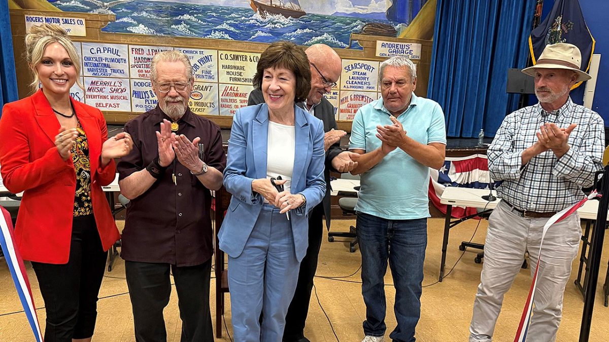 Maine Senate race intensifies as Collins faces protesters during event