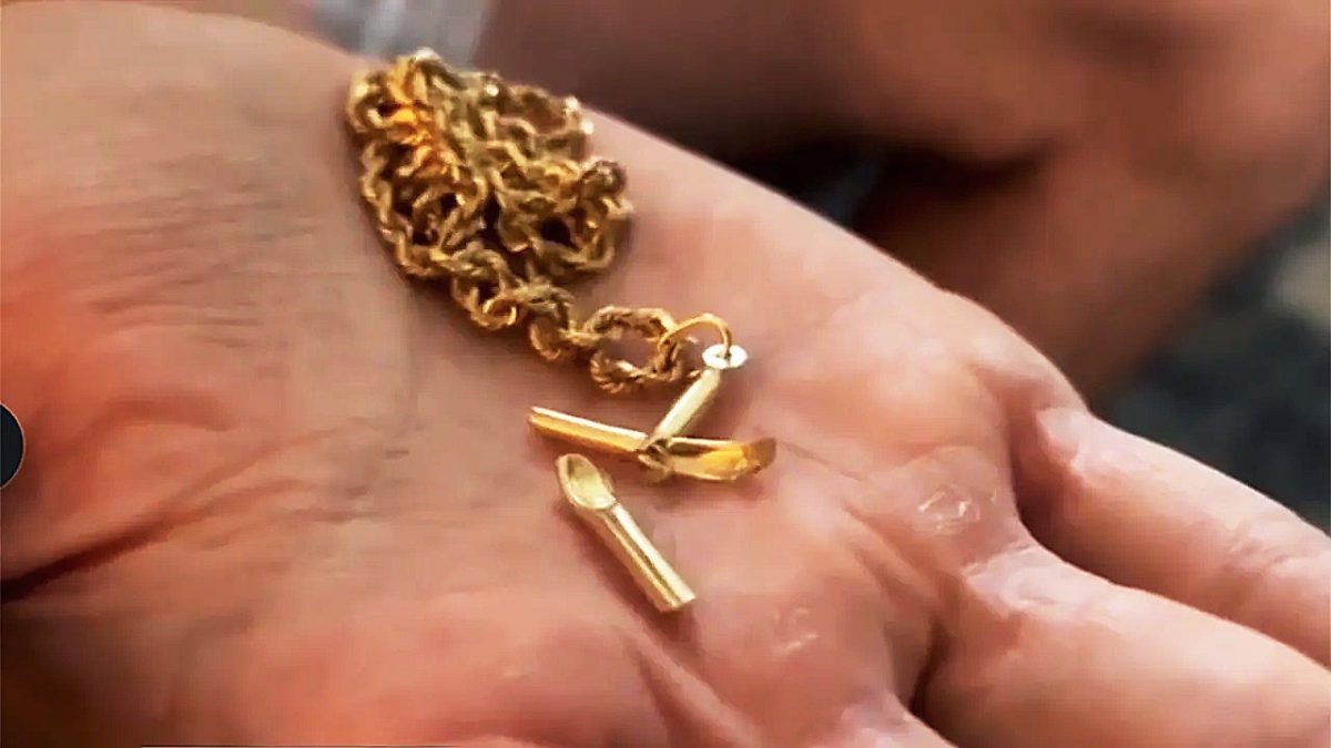 Man in Florida attributes his survival to faith after a cross pendant stops a gunshot at close range.