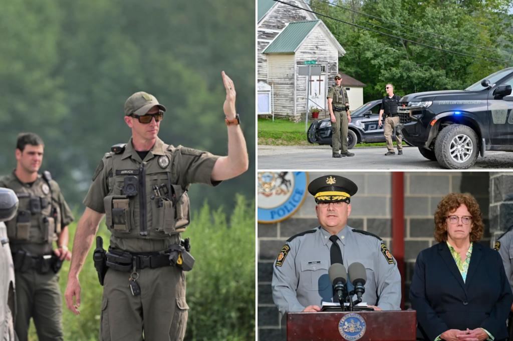 Man in rural Pennsylvania shoots neighbor and injures police officers in an ambush, according to authorities