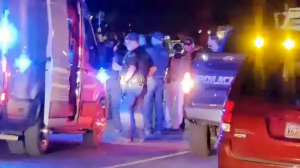 Man taken into custody after three police officers are shot in Tremonton, Utah