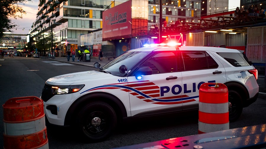 Man taken into custody for reportedly driving an ATV into a DC officer in March.