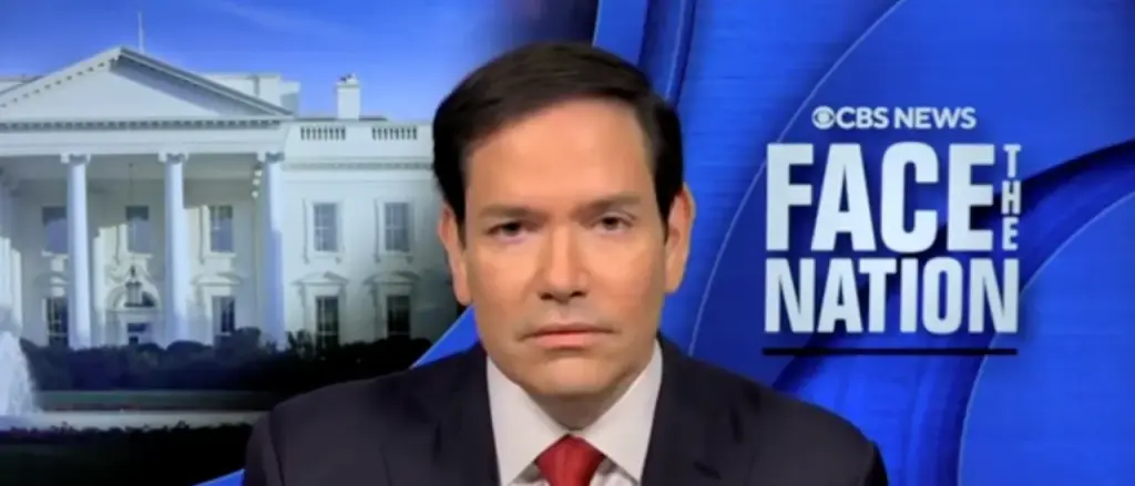 Marco Rubio dismantles Margaret Brennan’s ‘silly media story’ regarding Trump intending to ‘intimidate’ Zelenskyy.