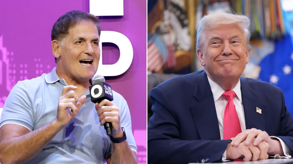 Mark Cuban will not enter the presidential race unless Trump aims for a third term in 2028.