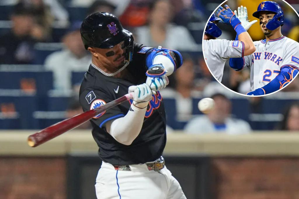 Mark Vientos feels positive about his recent at-bats improving.