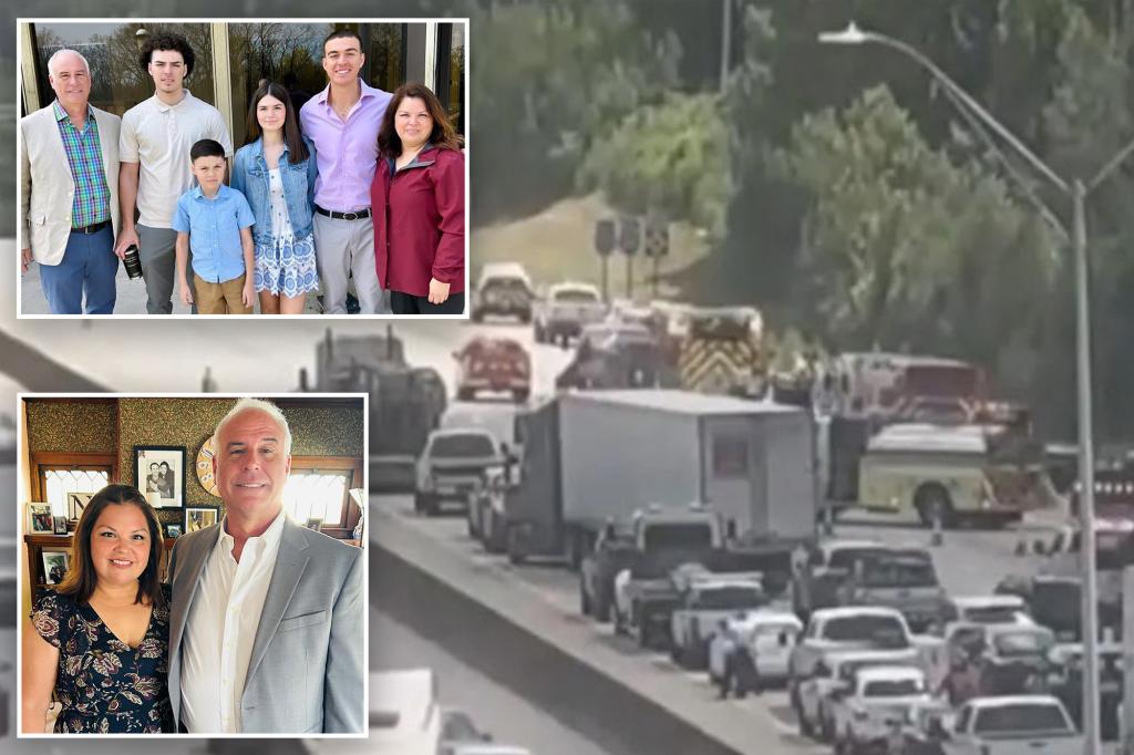 Married teachers from Ohio die in a fiery crash out of state while taking their eldest son to college.