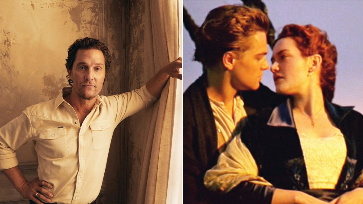 Matthew McConaughey missed out on the 'Titanic' part for not altering his Texas accent.