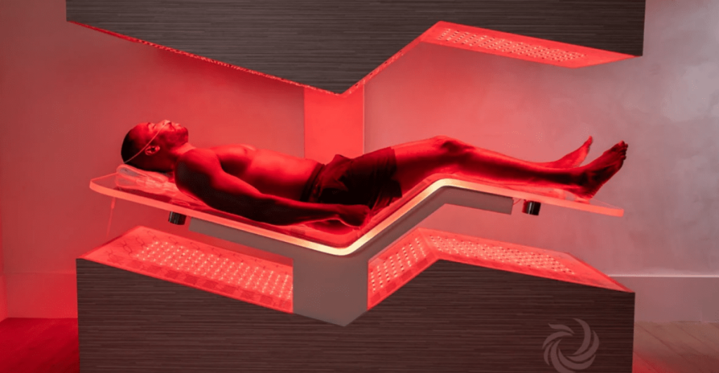 Matthew Stafford is working on healing his back in a $160,000 wellness pod.