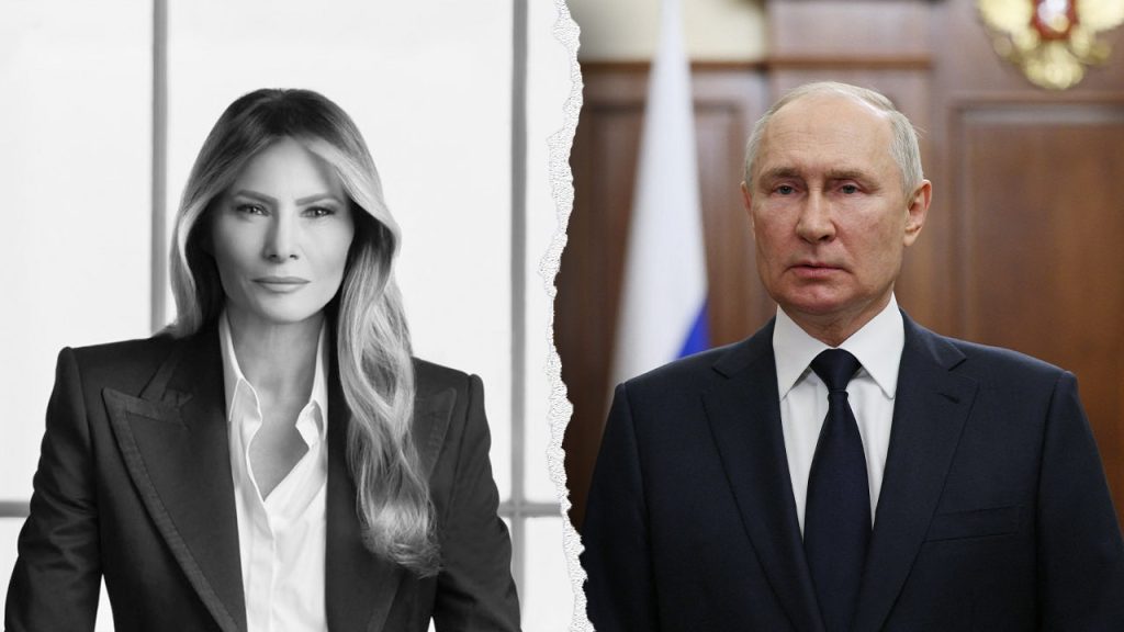 Melania Trump's letter to Putin: 'The time has come'