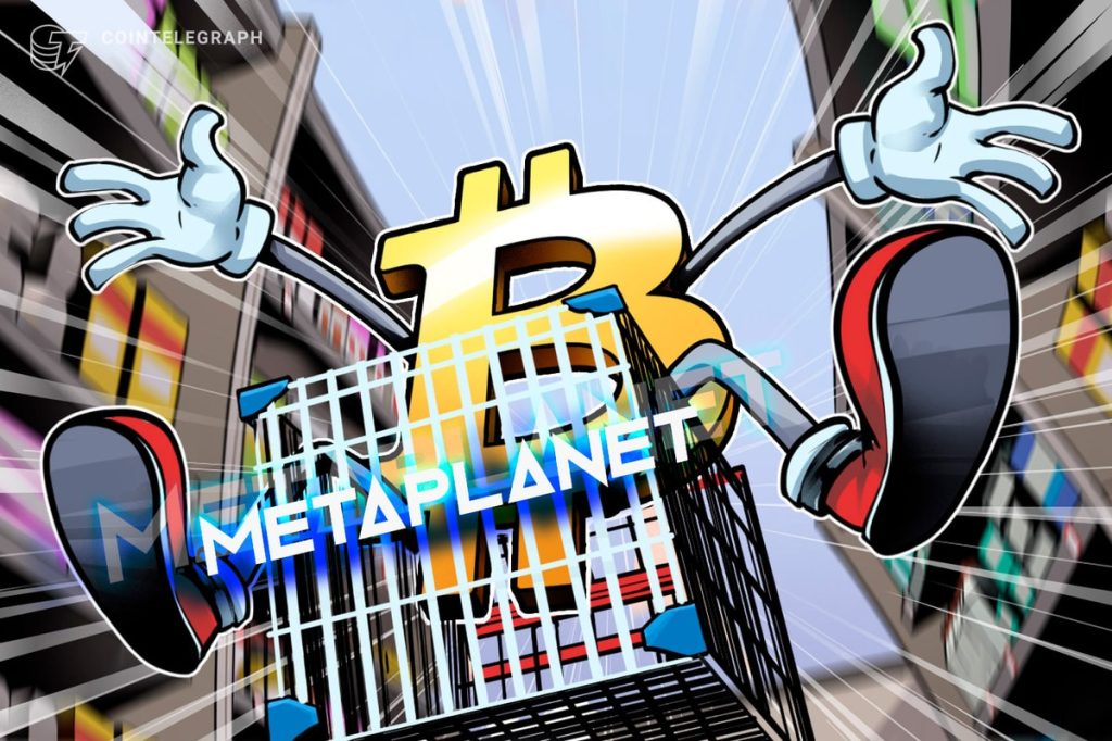 Metaplanet starts August with its first major purchase.
