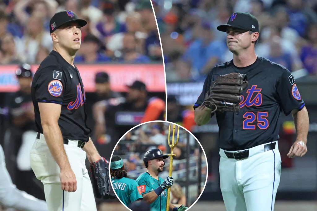 Mets' downturn persists with another bullpen breakdown in defeat to Mariners