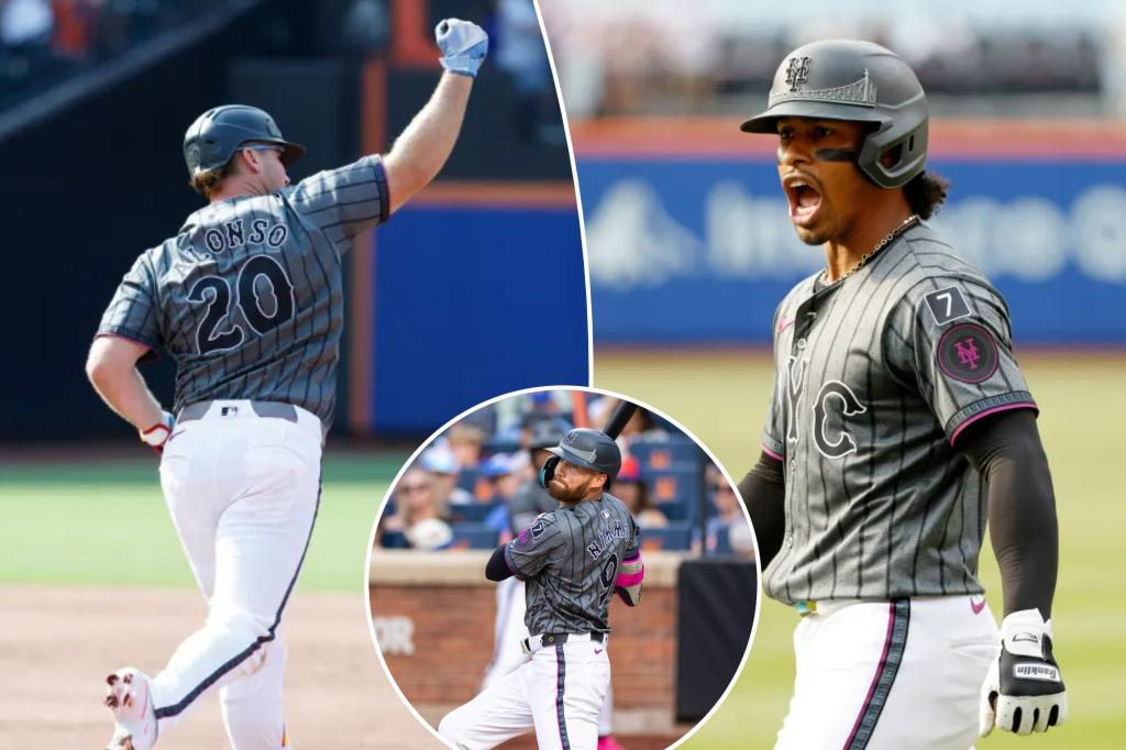 Mets lineup finally comes alive to defeat Giants