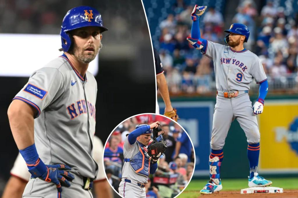 Mets working to cope with injuries as important trio remains absent from starting lineup again