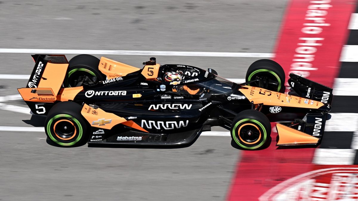 Mexican IndyCar driver surprised by ICE's 'Speedway Slammer' post