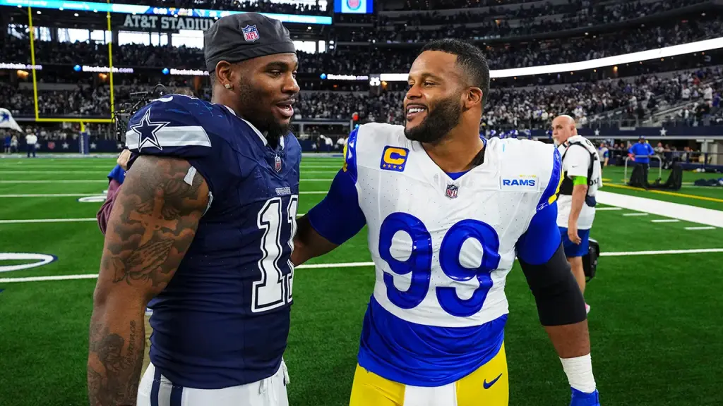 Micah Parsons trade talk intensifies, while former NFL star Aaron Donald hints at a return.