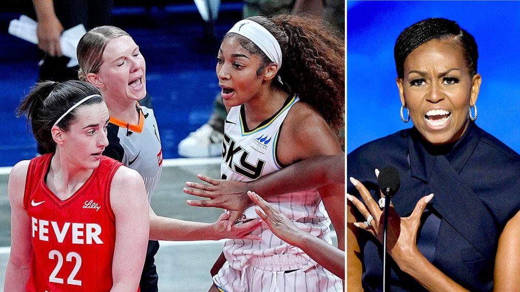 Michelle Obama shares her thoughts on the rivalry between Caitlin Clark and Angel Reese in the WNBA