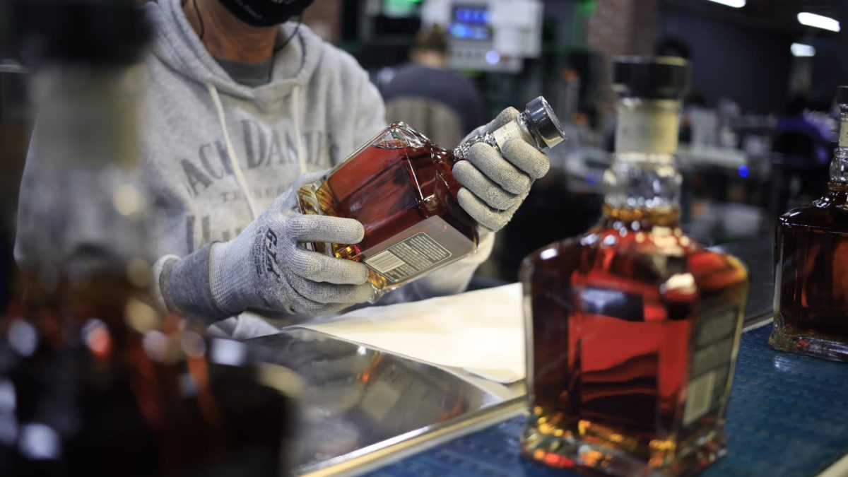 Midday stock movements: EchoStar, Brown-Forman, Semtech, Oklo, and others