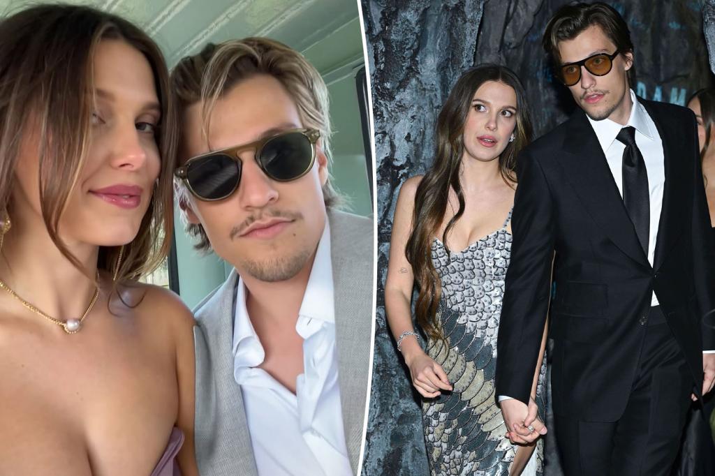 Millie Bobby Brown might have revealed a big hint about her baby's name during her first public appearance.