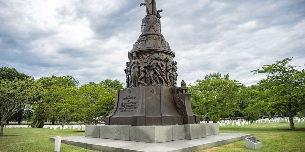 Moses Ezekiel’s historic sculpture is finally ready to be installed in Arlington Cemetery, near the graves it originally marked.