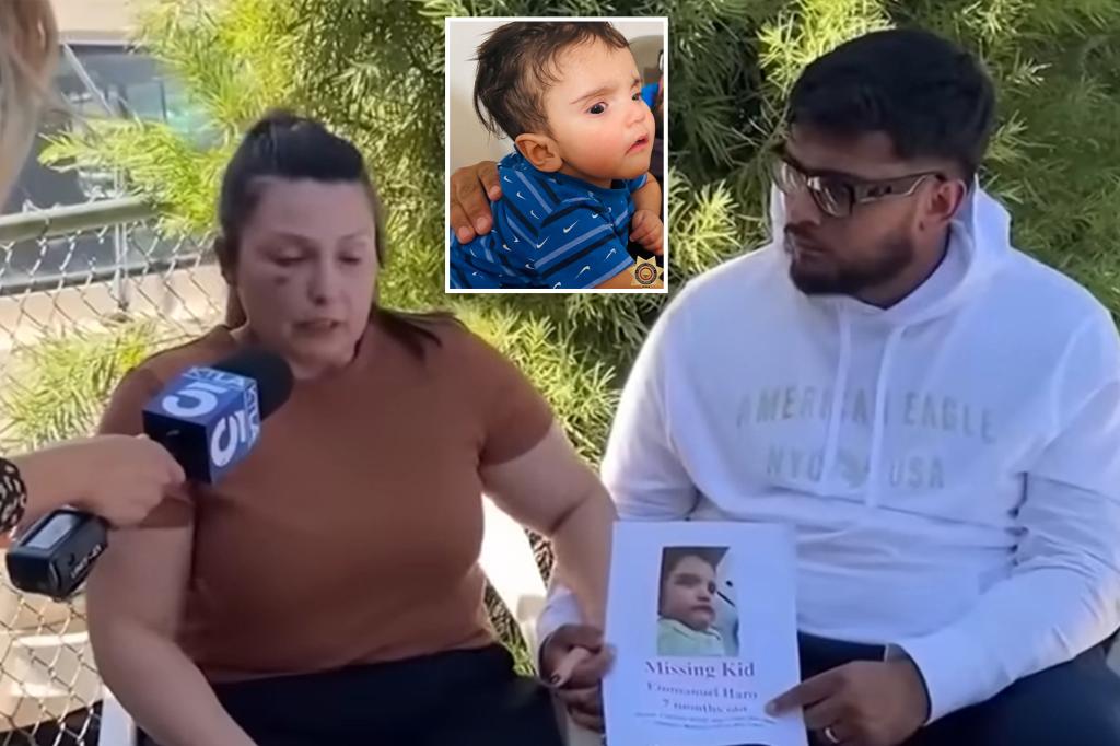 Mother of missing baby Emmanuel Haro faced with contradictions in her account