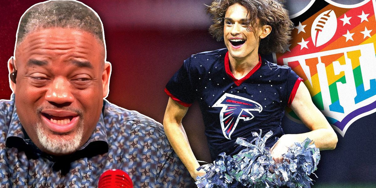 NFL showcases drag queen cheerleaders suitable for children