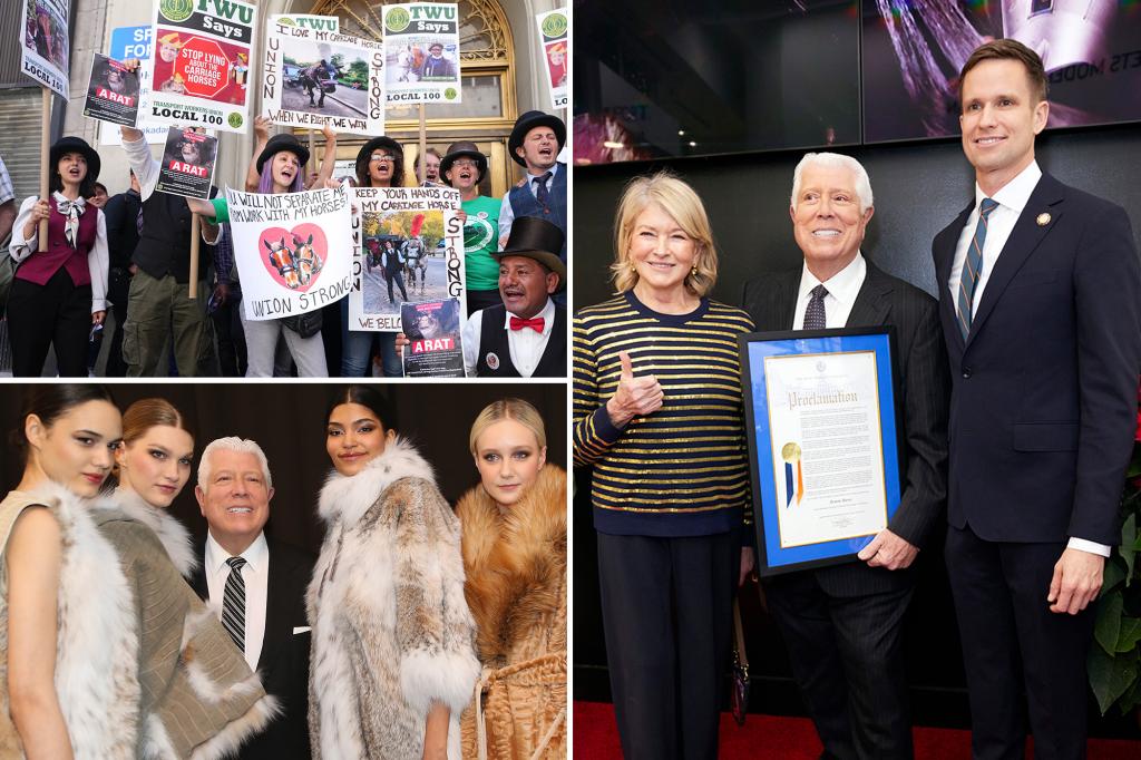 NYC politician Erik Bottcher, criticized for hypocrisy, advocates for a ban on horse carriages despite previously honoring a fur mogul.